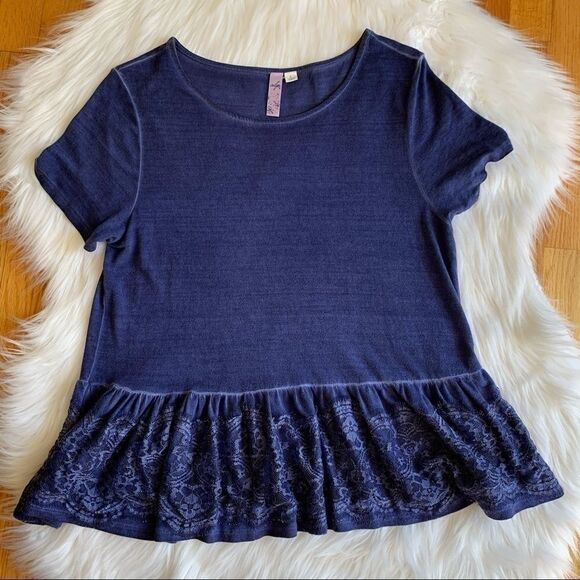 Women’s Alya Blue Top Size Large - Picture 1 of 3